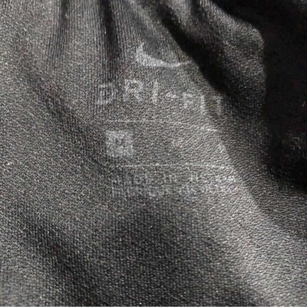 Nike Dry Fit Athletic Black Shorts Size M - Picture 3 of 3